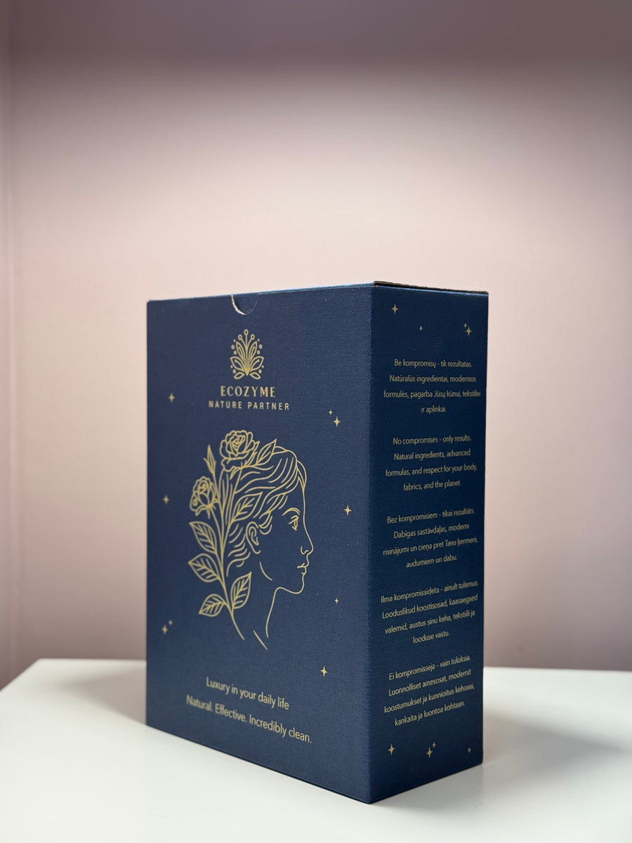 Dviguba dėžutė skalbikliui ir minkštikliui