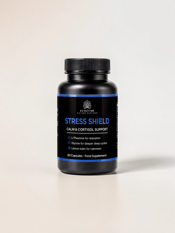 Ecozyme Stress Shield – Stress- und Cortisol-Unterstützungskomplex